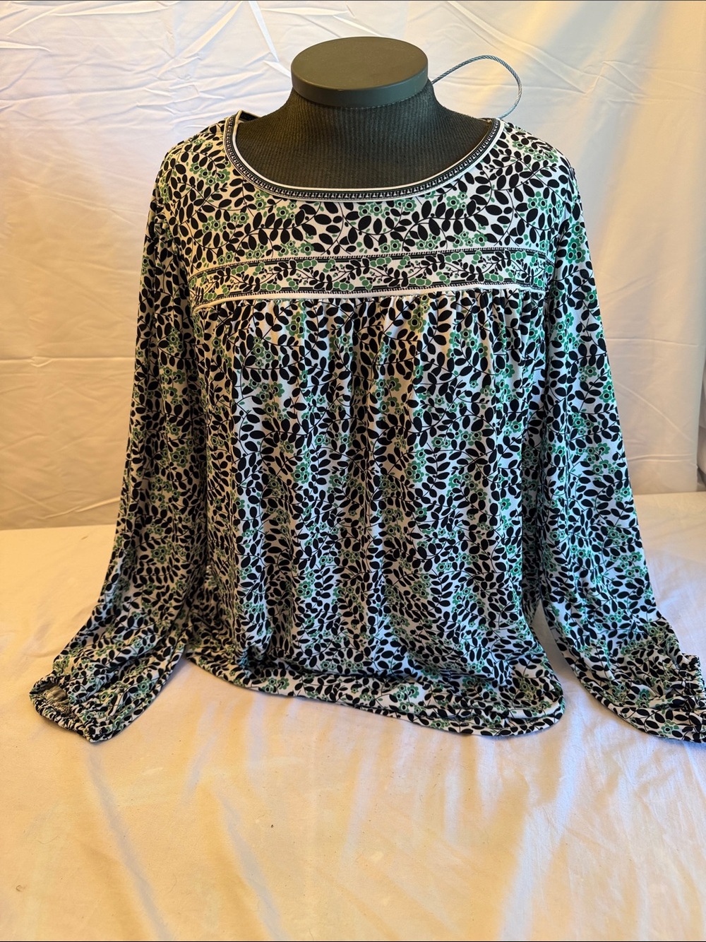 1XL Floral Blouse